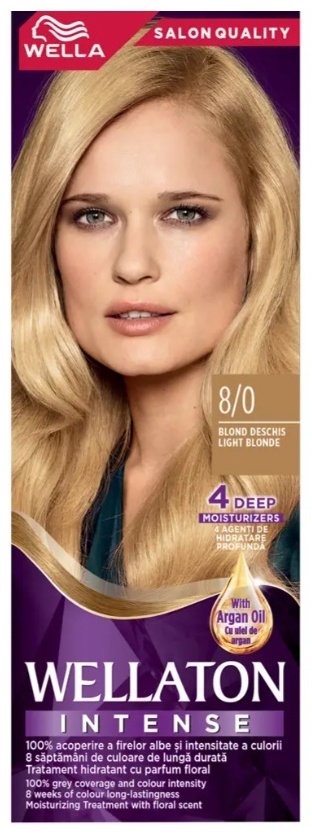 WELLA Wellaton Intense 8/0 песочный крем-краска 49 мл купить,NaN