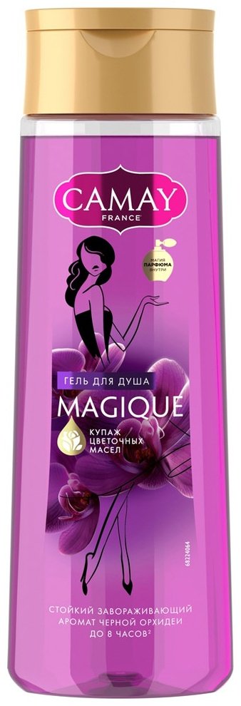 Camay Magique Черная орхидея гель 250 мл купить,NaN