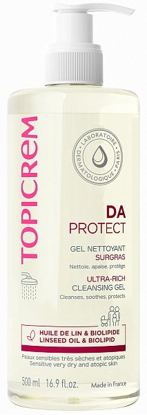 TOPICREM DA Protect Nettoyant Surgras Ultra-Rich гель 500 мл купить,NaN