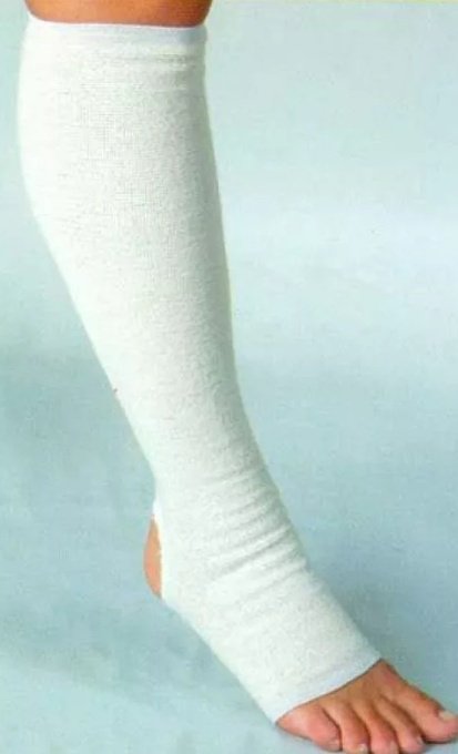 Аст Эласт ТОО чулки до колена класс компрессии профилактический белый 3