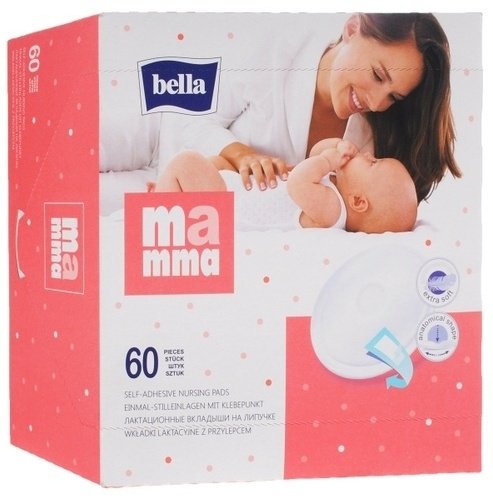 Торуньский завод перевязочных материалов Bella Mamma Лактационные вкладыши №60