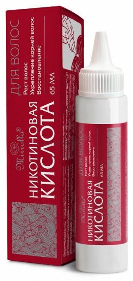 Mirrolla Никотиновая кислота средство от облысения 65 мл купить,NaN