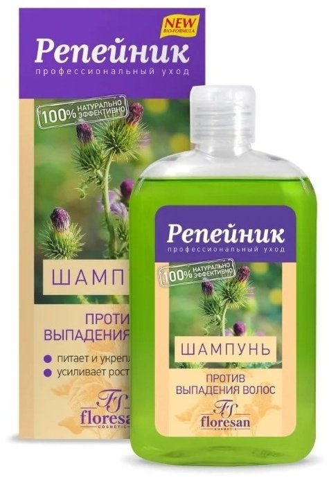 Шампунь Floresan Репейник 250мл купить,NaN