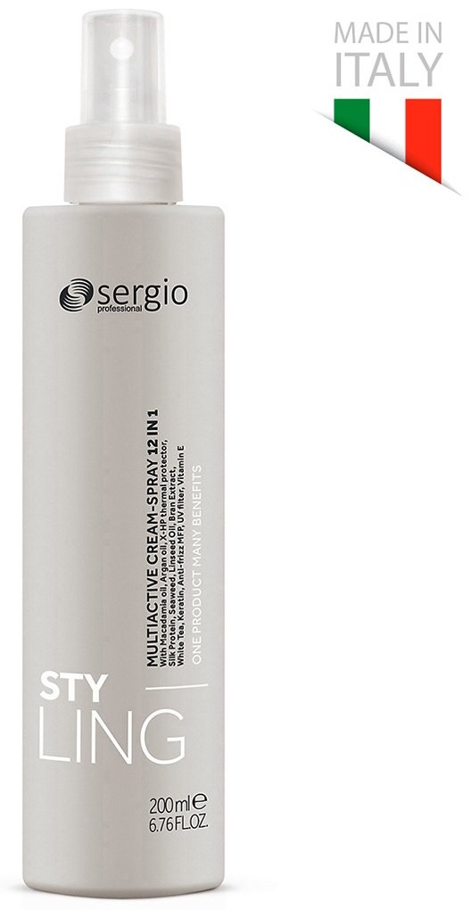 Sergio Styling Multiactive 12 in 1 крем-спрей 200 мл купить,NaN