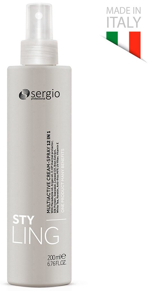 Sergio Styling Multiactive 12 in 1 крем-спрей 200 мл купить,NaN