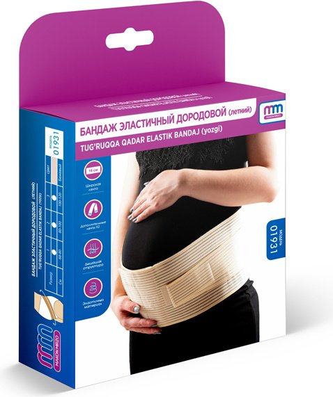 Makon Mirzo 01931 бандаж для беременных размер 3 бежевый