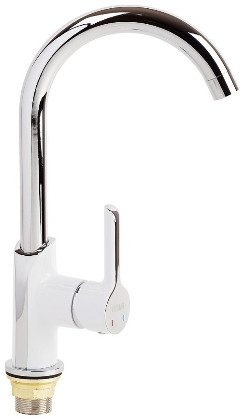 Смеситель для кухни (мойки) Оптима ОМ40(1)38WCH, однозахватный купить,NaN