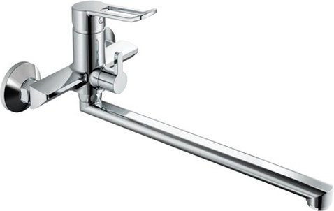 Смеситель для ванны Haiba HB22556, латунь, цвет хром купить,25800