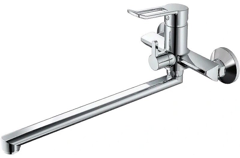 Смеситель для ванны Haiba HB22556, латунь, цвет хром купить,25800