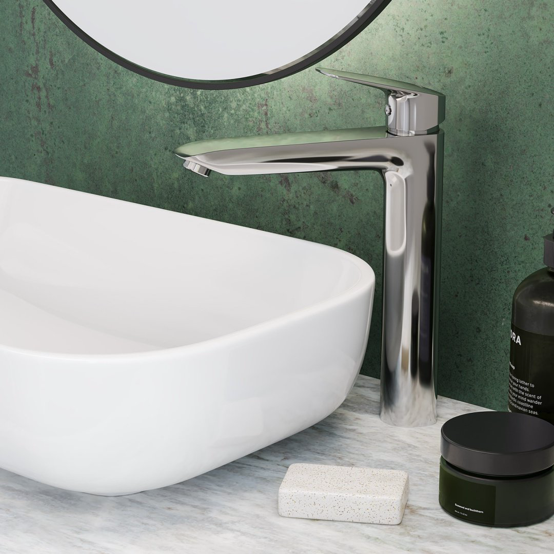 Смеситель для раковины (умывальника) Santek WH5A04009C001 , однозахватный купить,90400