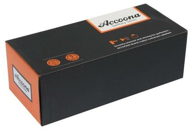Смеситель для ванны Accoona A7103B, латунь, цвет хром купить,NaN