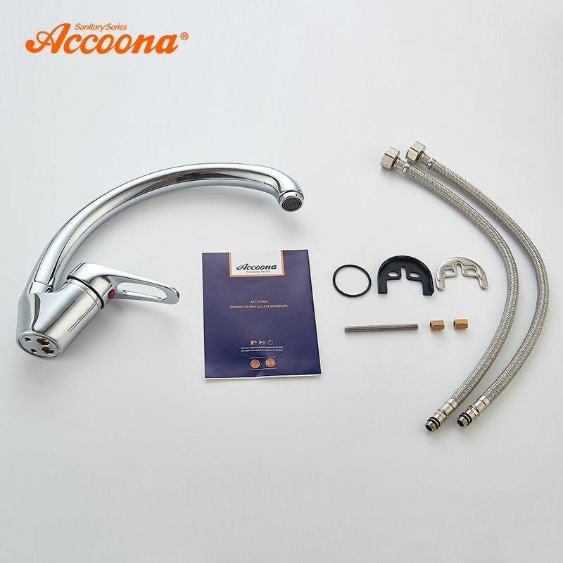 Смеситель для кухни (мойки) Accoona A5050, однозахватный купить,NaN
