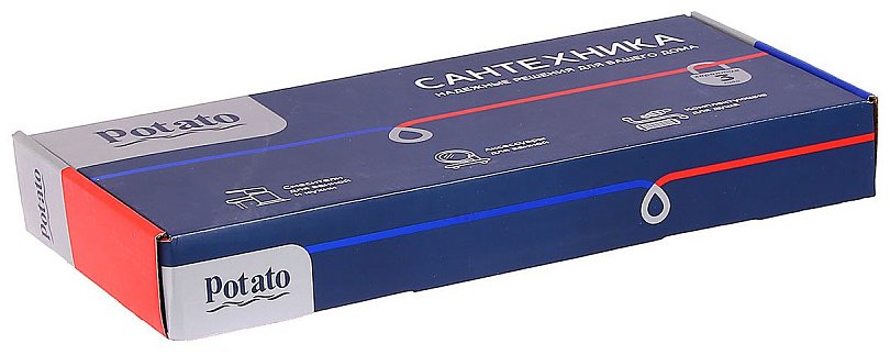 Смеситель для кухни (мойки) Potato P4019N, однозахватный купить,38009