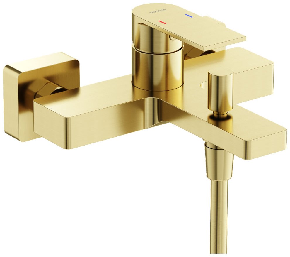 Смеситель для ванны Sancos SC9018BG, латунь, цвет золотистый - ForteMarket Смеситель для ванны Sancos SC9018BG, латунь, цвет золотистый купить,376600