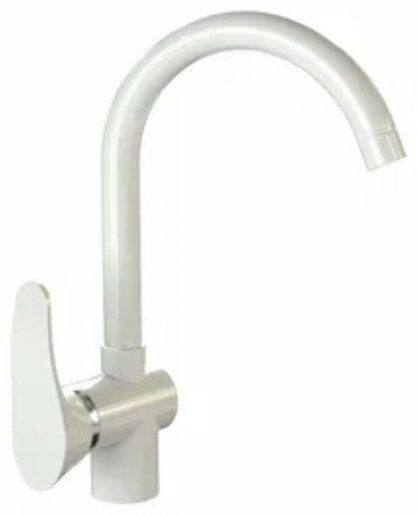 Смеситель для кухни Marrbaxx 005/Q1, латунь, цвет белый купить,26000