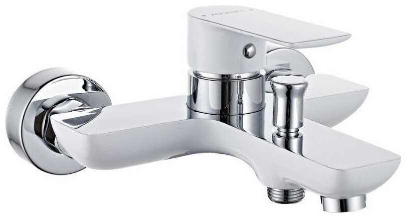 Смеситель для ванны Aquanet AF520-20СW, однозахватный