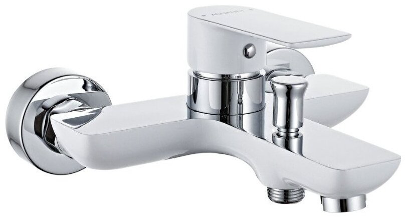 Смеситель для ванны Aquanet AF520-20СW, однозахватный
