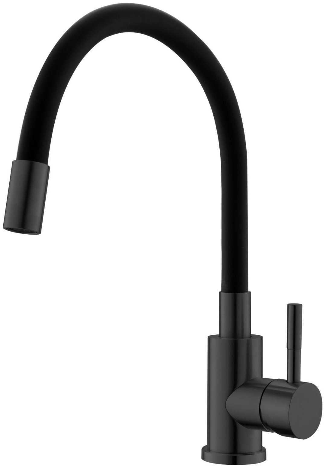 Смеситель с гибким изливом ESKO K44BTotal, латунь, цвет черный - ForteMarket Смеситель с гибким изливом ESKO K44BTotal, латунь, цвет черный купить,46900