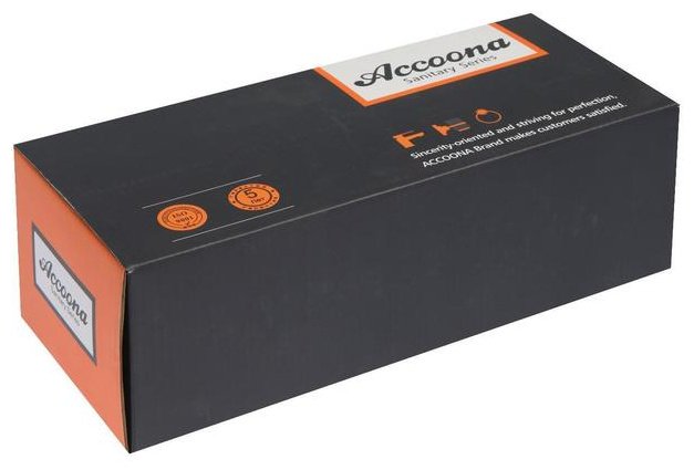 Смеситель для ванны Accoona A87105, силумин, цвет хром купить,NaN