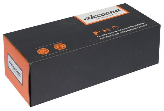 Смеситель для ванны Accoona A87105, силумин, цвет хром купить,NaN