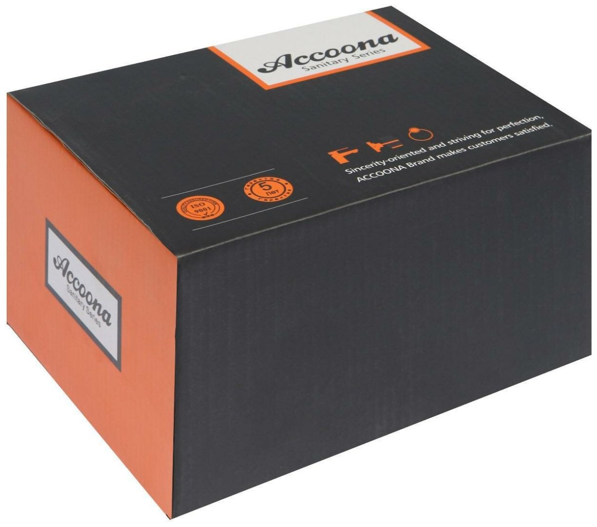 Смеситель для ванны Accoona 6482АH, силумин, цвет желтый купить,NaN