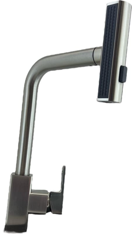 Смеситель для кухни Oute T704L., латунь, цвет сатин купить,NaN