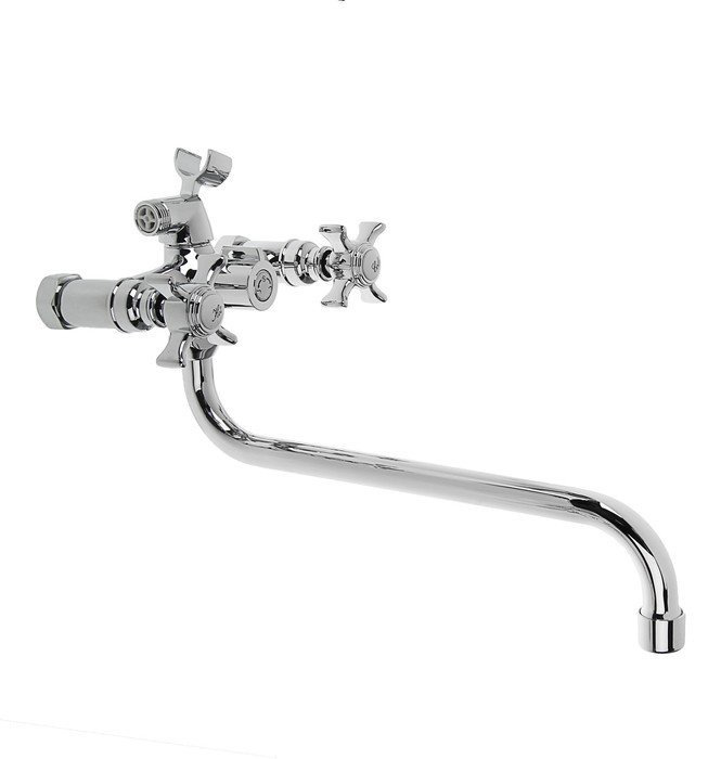 Смеситель для ванны с душем Accoona A87170, двухзахватный купить,NaN