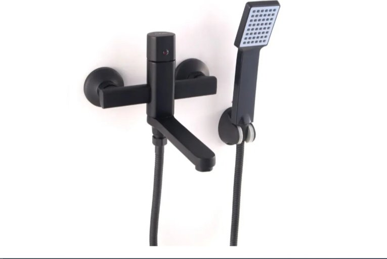 Смеситель для ванны Potato P30360BL, цинк, цвет черный - ForteMarket Смеситель для ванны Potato P30360BL, цинк, цвет черный купить,53800