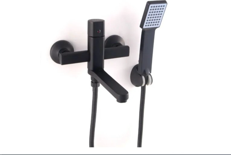 Смеситель для ванны Potato P30360BL, цинк, цвет черный - ForteMarket Смеситель для ванны Potato P30360BL, цинк, цвет черный купить,53800