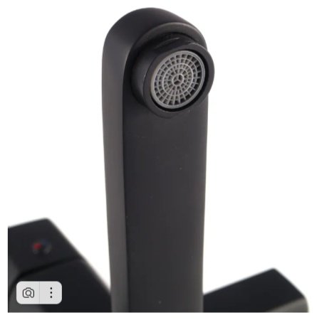 Смеситель для ванны Potato P30360BL, цинк, цвет черный - ForteMarket Смеситель для ванны Potato P30360BL, цинк, цвет черный купить,53800