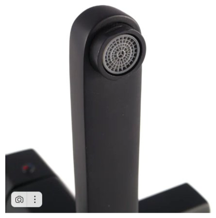 Смеситель для ванны Potato P30360BL, цинк, цвет черный - ForteMarket Смеситель для ванны Potato P30360BL, цинк, цвет черный купить,53800