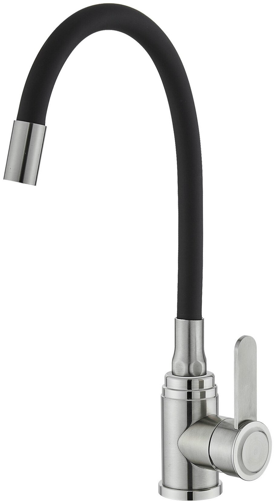 Смеситель с гибким изливом Potato P58304S-6, латунь, цвет хром купить,30800