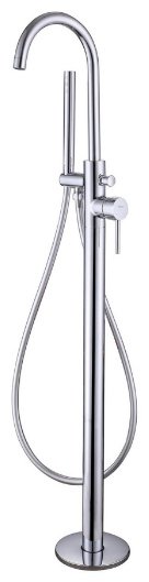 Смеситель для ванны Abber AF8115N, латунь, цвет хром купить,295900