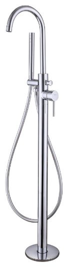 Смеситель для ванны Abber AF8115N, латунь, цвет хром купить,295900
