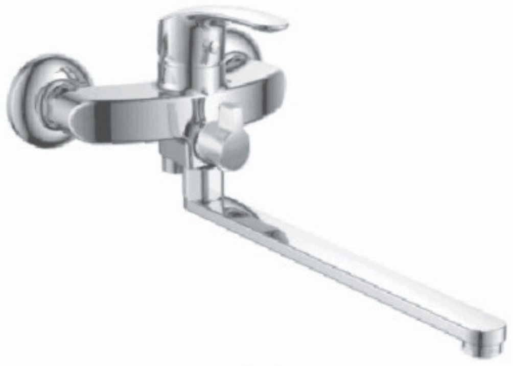 Смеситель для ванны Rainsberg R0523F, силумин, цвет хром купить,46500