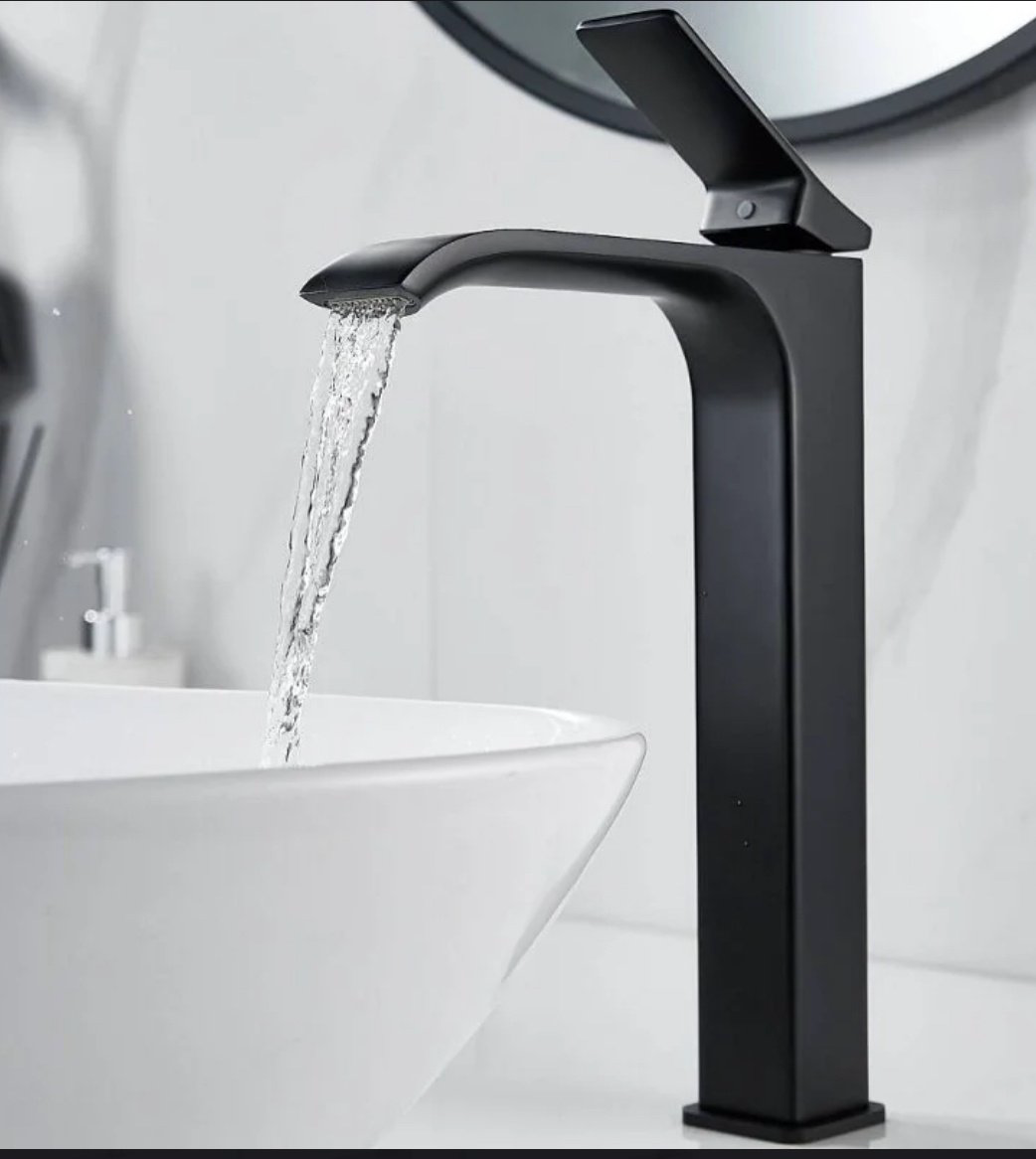 Смеситель Shevanik S4011H, латунь, цвет черный купить,NaN