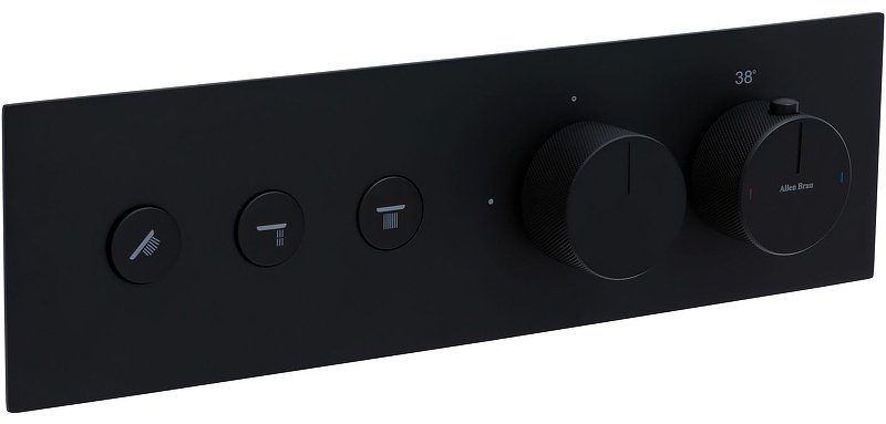 Смеситель для душа ALLEN BRAU 5.33003-31 LIBERTY X3, латунь, цвет черный