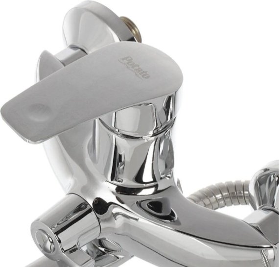 Смеситель для ванны Potato P22212, ЦАМ, цвет хром купить,34100
