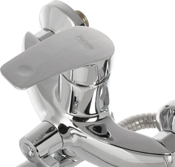 Смеситель для ванны Potato P22212, ЦАМ, цвет хром купить,34100
