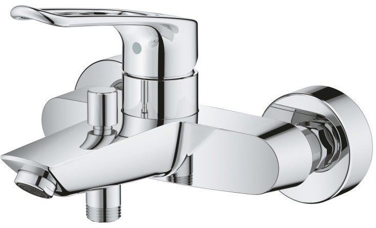 Смеситель для ванны Grohe Eurosmart 25241003, однозахватный купить,NaN