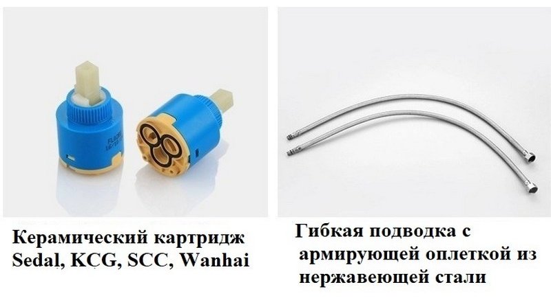 Смеситель для раковины (умывальника) Boch Mann SANTA XL BM9129, однозахватный купить,NaN