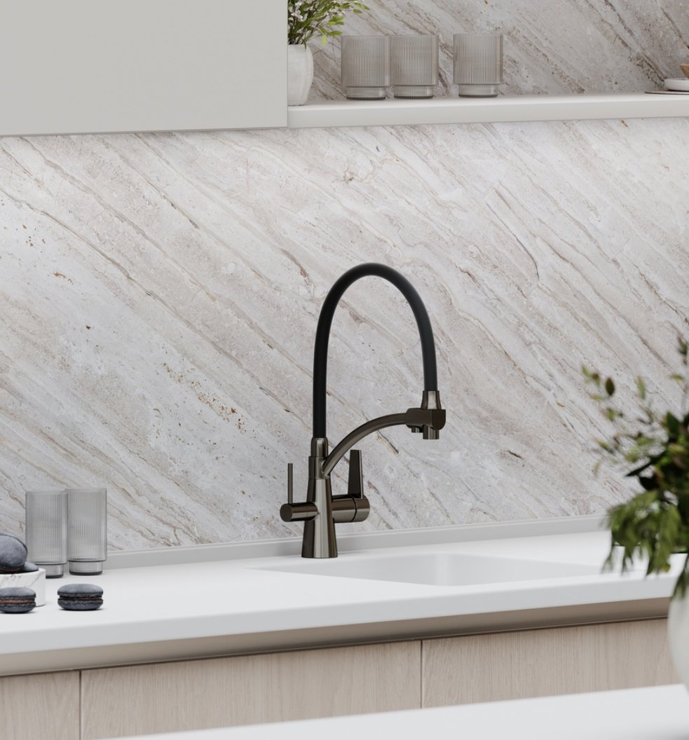Смеситель для кухни (мойки) Sancos Eri SC4001GG, однозахватный