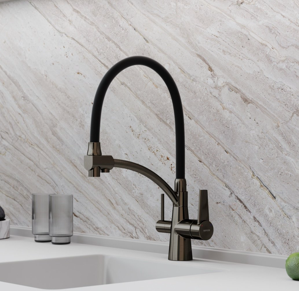 Смеситель для кухни (мойки) Sancos Eri SC4001GG, однозахватный купить,269900