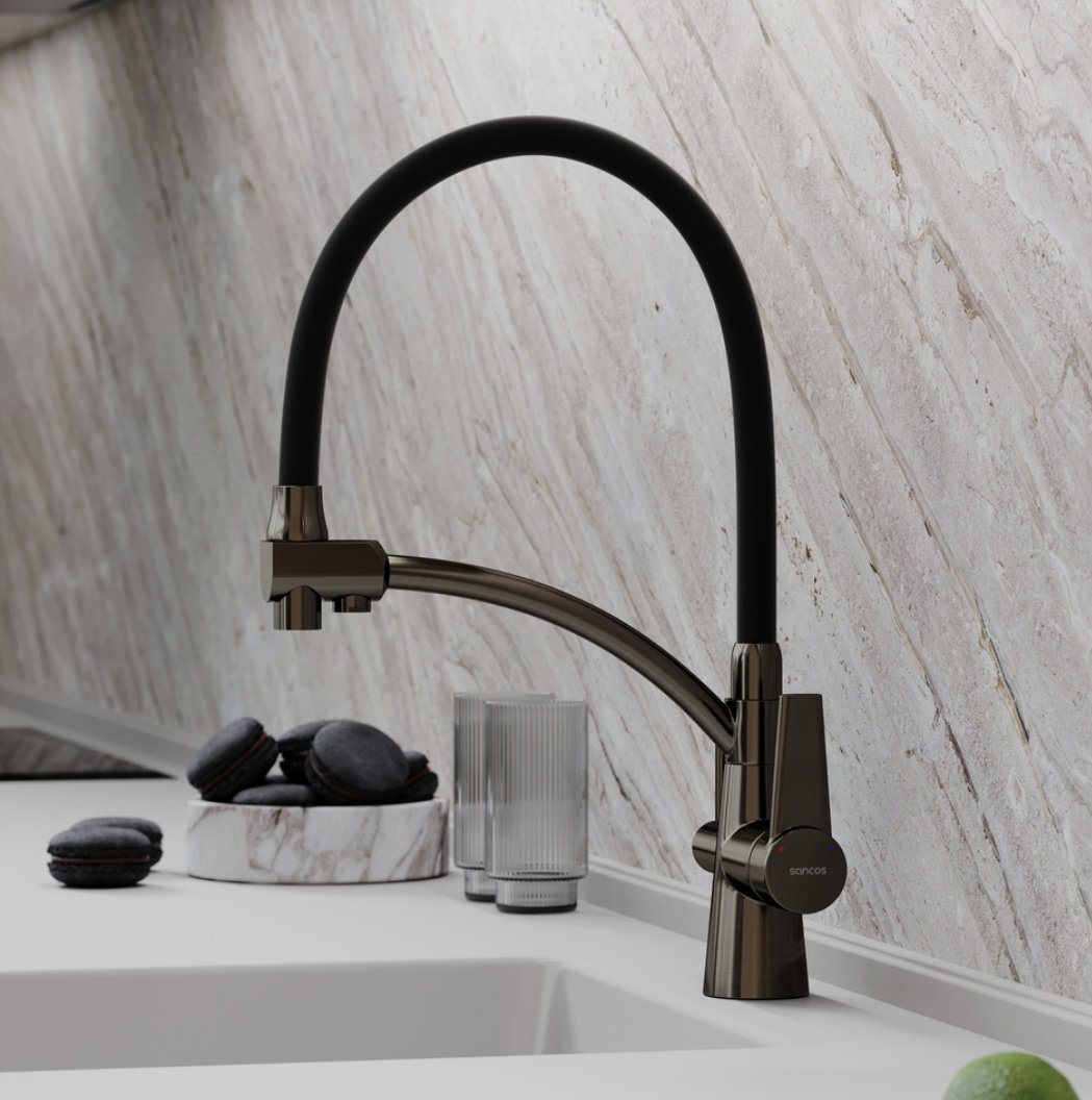 Смеситель для кухни (мойки) Sancos Eri SC4001GG, однозахватный купить,269900
