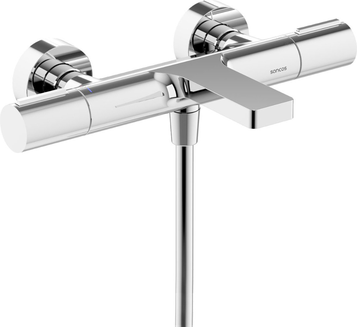 Смеситель для ванны Sancos SC9006CH, латунь, цвет хром