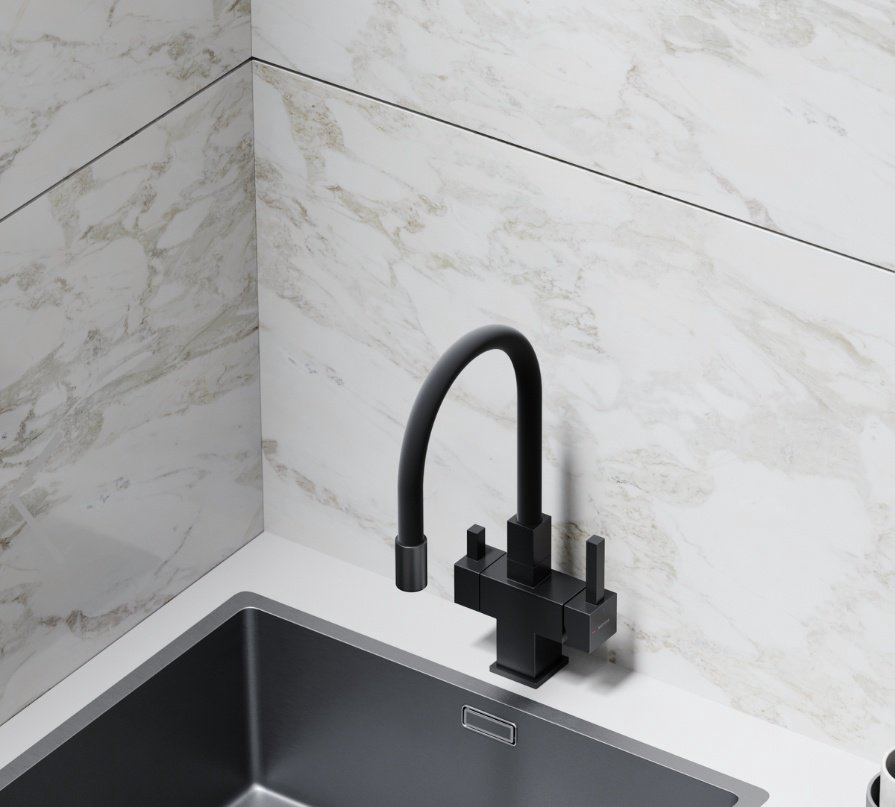 Смеситель для кухни (мойки) Sancos Eri Arno SC4005MB, однозахватный - ForteMarket Смеситель для кухни (мойки) Sancos Eri Arno SC4005MB, однозахватный купить,220600