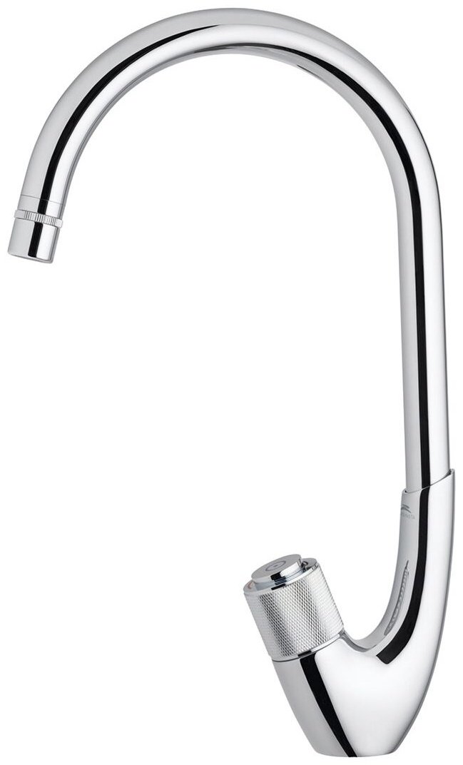 Смеситель для кухни (мойки) Rubineta Swan-33 SW0008, поворотно-нажимной