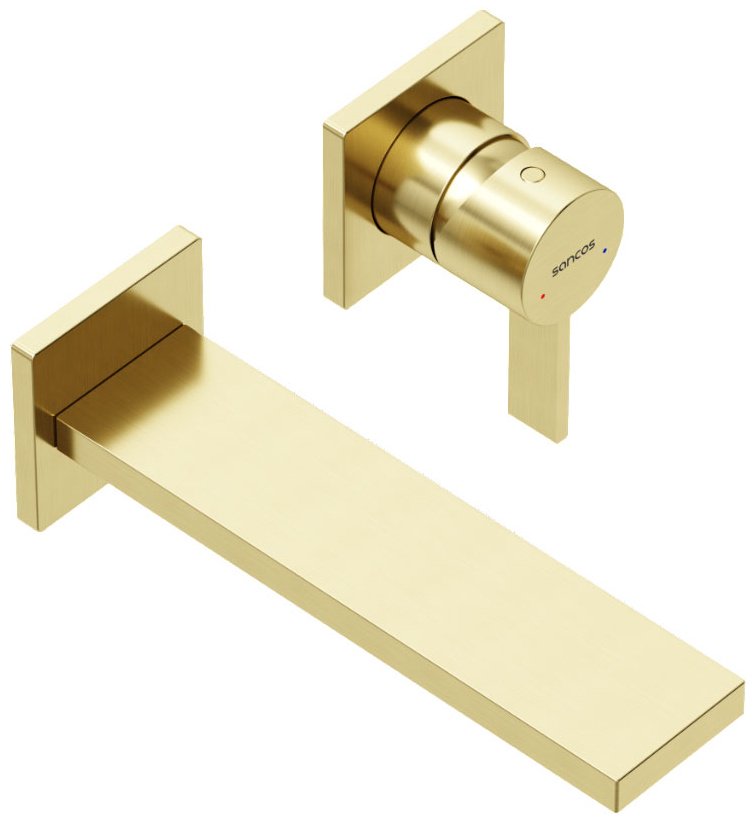 Смеситель Sancos SC9021BG, латунь, цвет золотистый - ForteMarket Смеситель Sancos SC9021BG, латунь, цвет золотистый купить,323400
