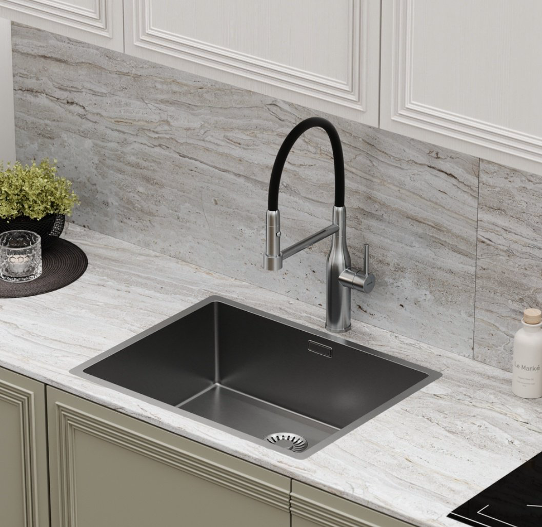 Смеситель для кухни (мойки) Sancos Pride SC4011BNG, однозахватный - ForteMarket Смеситель для кухни (мойки) Sancos Pride SC4011BNG, однозахватный купить,199696