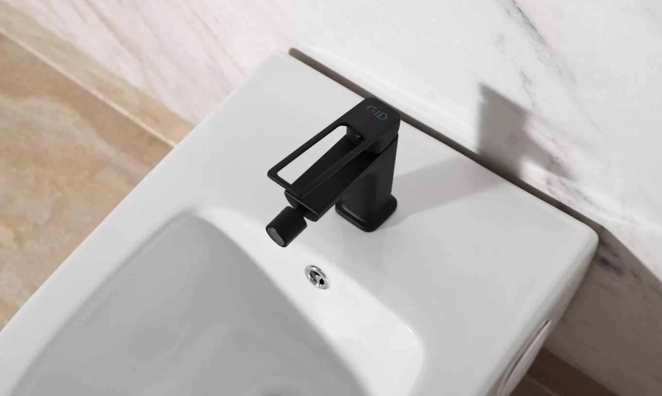 Смеситель для биде Niagara L057BMB, латунь, цвет черный - ForteMarket Смеситель для биде Niagara L057BMB, латунь, цвет черный купить,85868